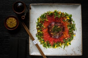 Tuna & Foie Gras Carpaccio